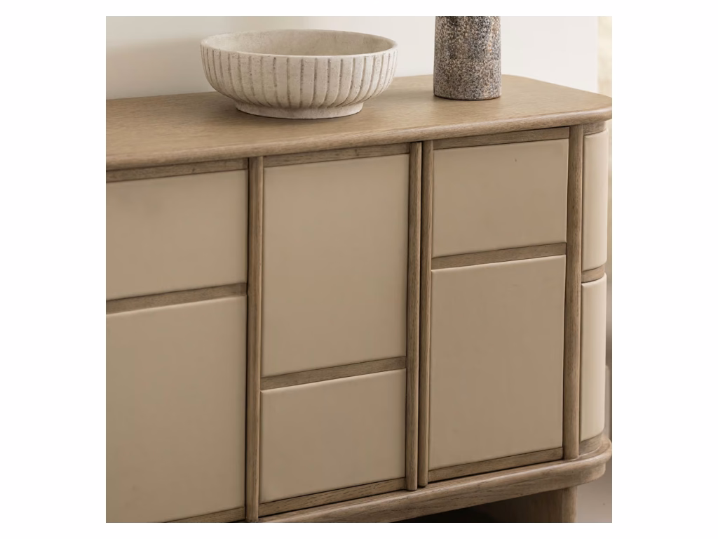 Guilford Credenza - Washed Taupe - image 5