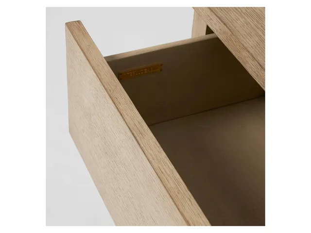 Bolton Bedside Chest - Washed Taupe - Alternative View