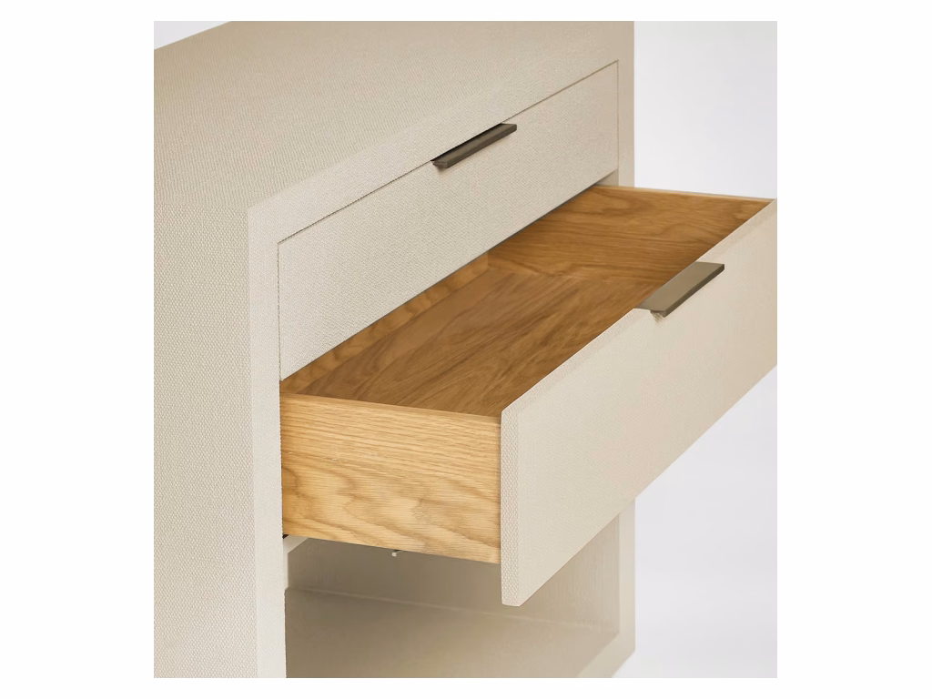 Montaigne Tall Bedside Chest - Sand - image 6