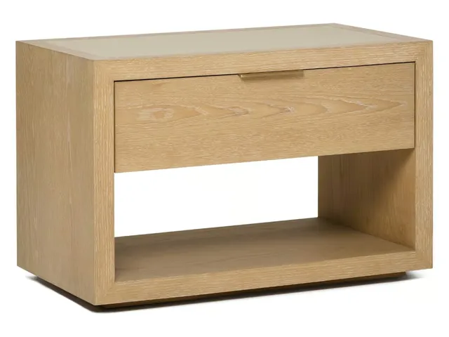 Montaigne Bedside Chest - Saddle