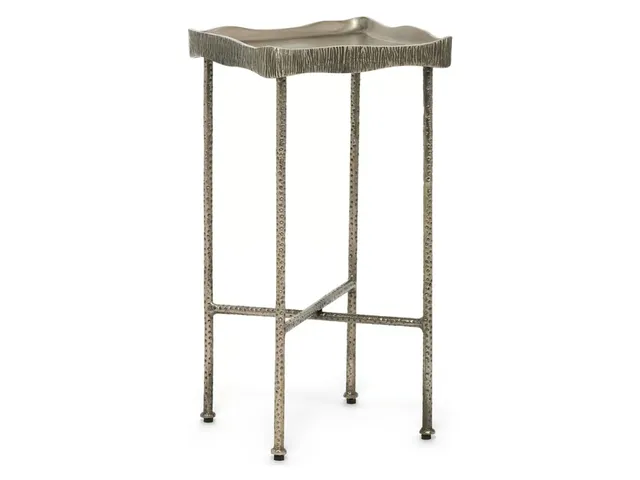Zoe Drink Table - Antique Nickel