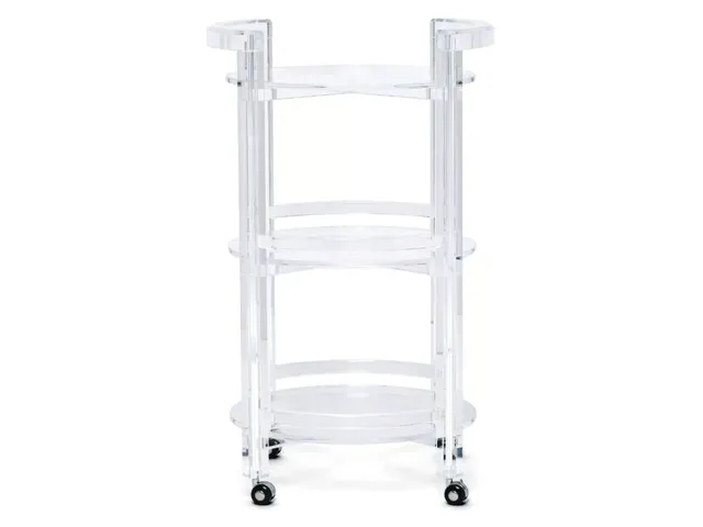 Diego Acrylic Bar Cart