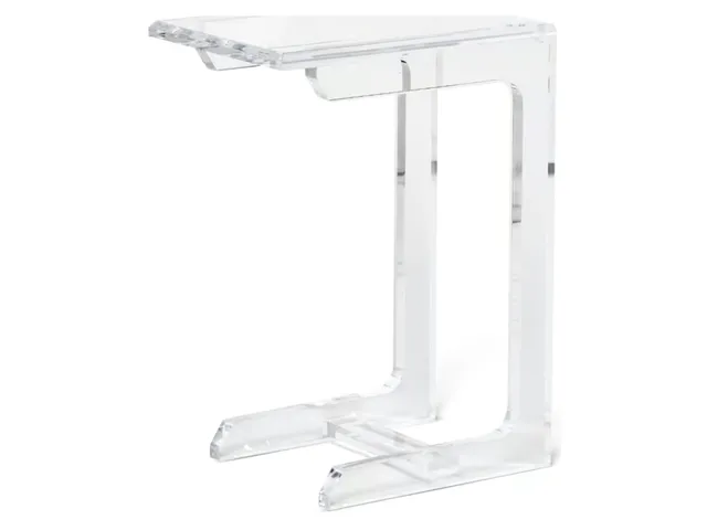 Zola Acrylic Hugging Table