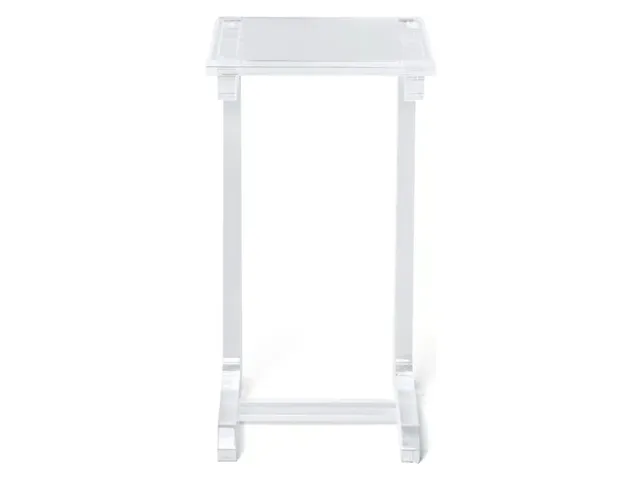 Zola Acrylic Hugging Table - Alternative View