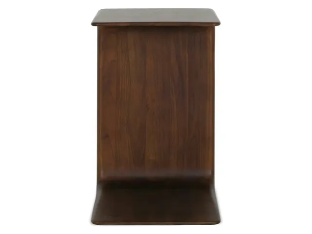 Iris Hugging Table - Classic Walnut - Alternative View