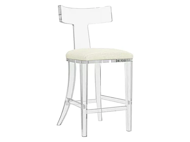 Tristan Acrylic Counter Stool