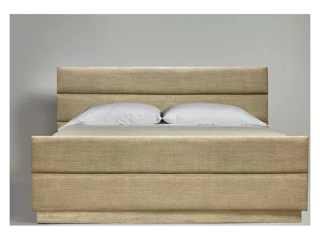 Biscayne King Bed - White Ceruse