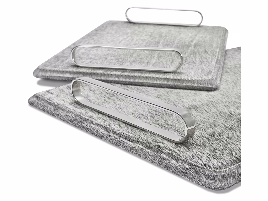 Audrina Trays - Natural Hide - image 2