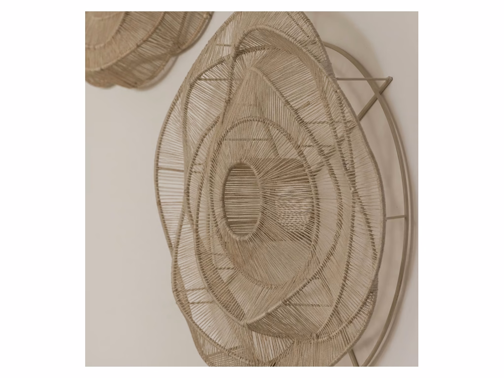 Shadow 40" Wall Art - Ivory - image 2