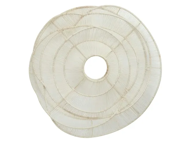 Shadow 28" Wall Art - Ivory