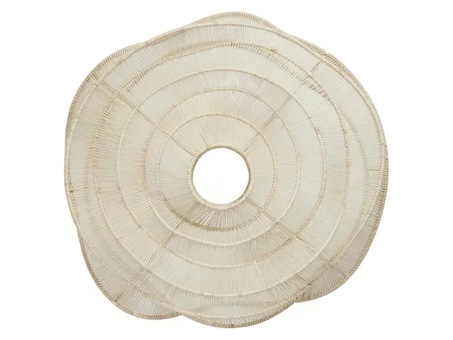 Shadow 30" Wall Art - Ivory