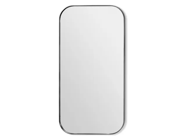 Aalina 54" Wall Mirror - Brushed Nickel