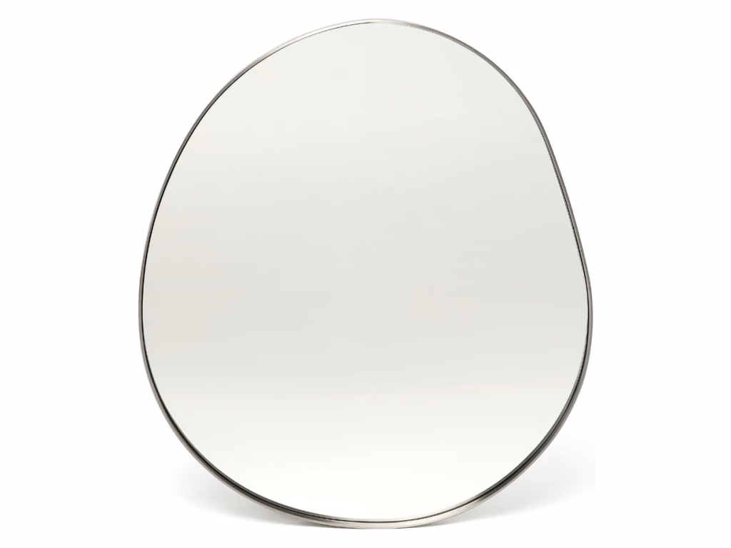 Aalina Organic Mirror - Brushed Nickel - main image