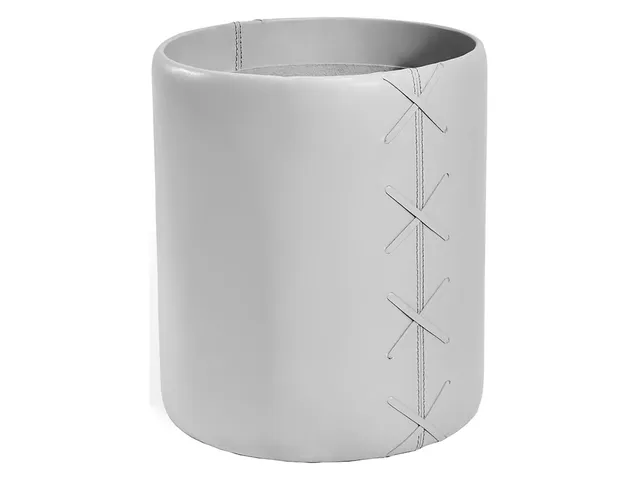 Xavier Wastebasket - Light Grey