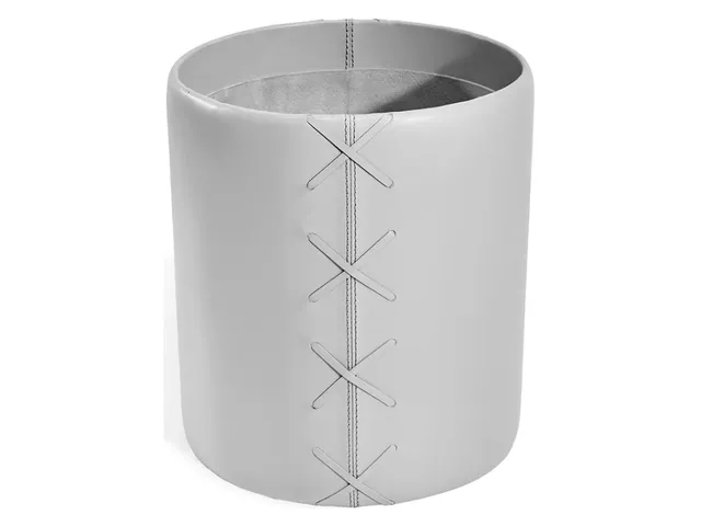 Xavier Wastebasket - Light Grey - Alternative View