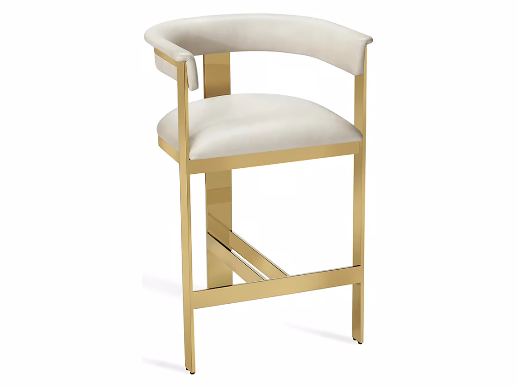 Darcy Counter Stool - Polished Brass - main image