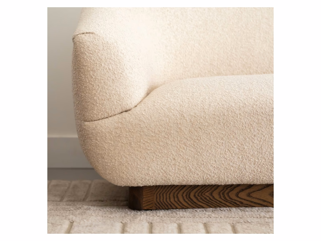 Jolie Classic Sofa with wood plinth - image 2