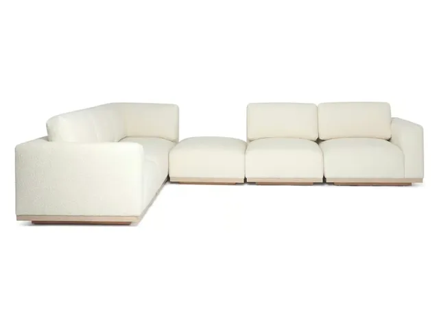 Wyatt 6PC Sectional with Ottoman - Alternative View