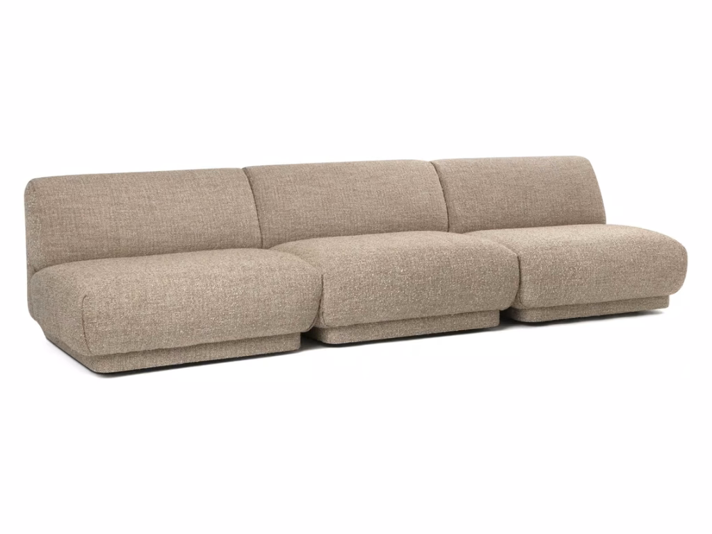 Astor 3pc Armless Sectional - main image