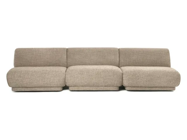 Astor 3pc Armless Sectional - Alternative View