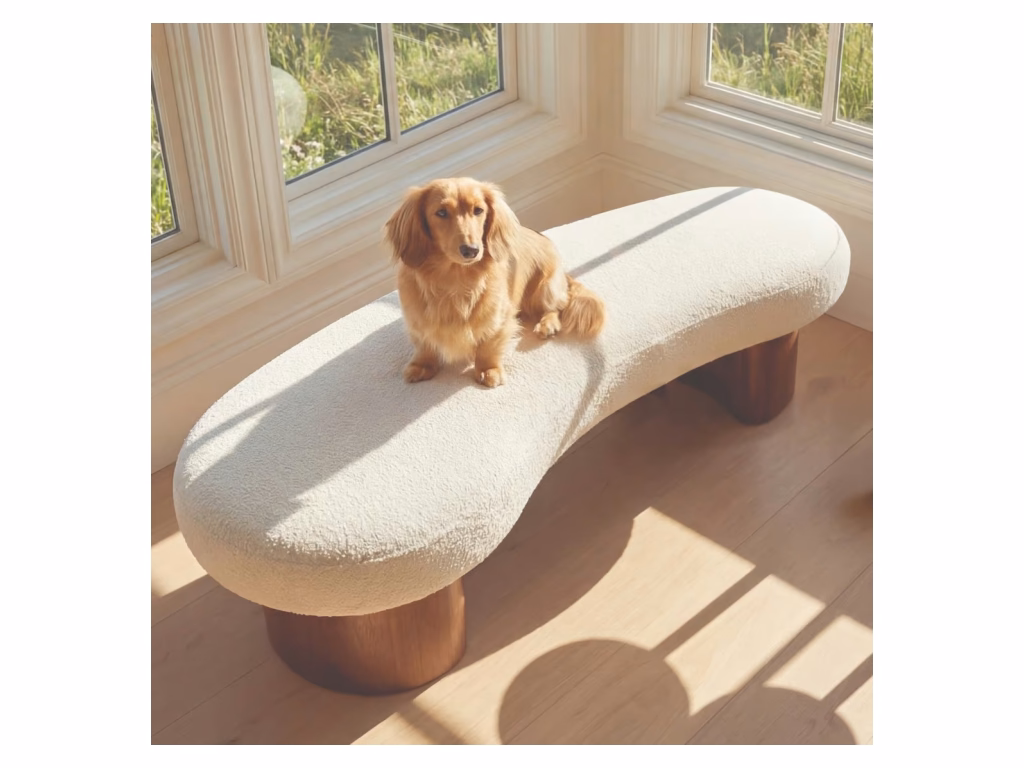 Caillou Bench - Classic Walnut - image 5