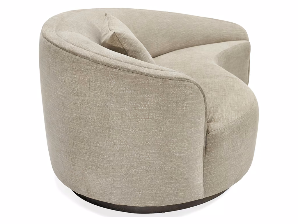 Dana Classic Left Chaise w/ wood plinth - image 2