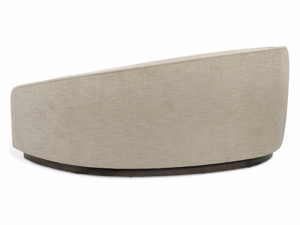 Dana Classic Left Chaise w/ wood plinth - image 3