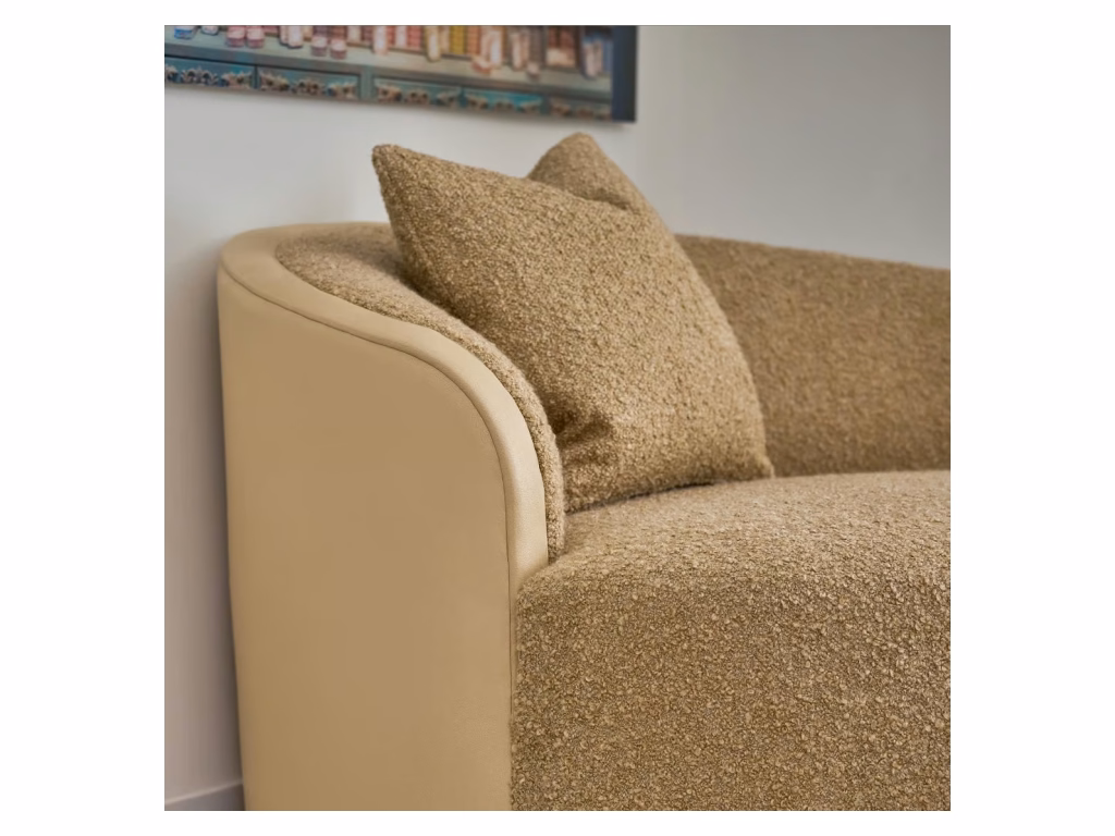 Dana Classic Left Chaise w/ wood plinth - image 5