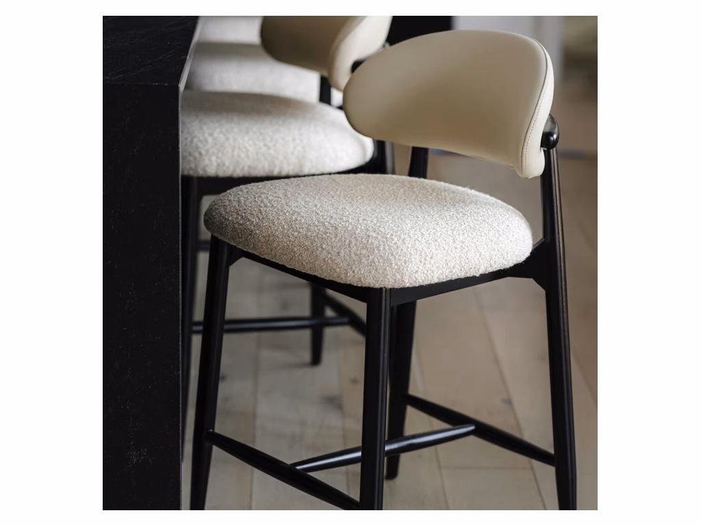 Liam Counter Stool - Matte Black - image 5