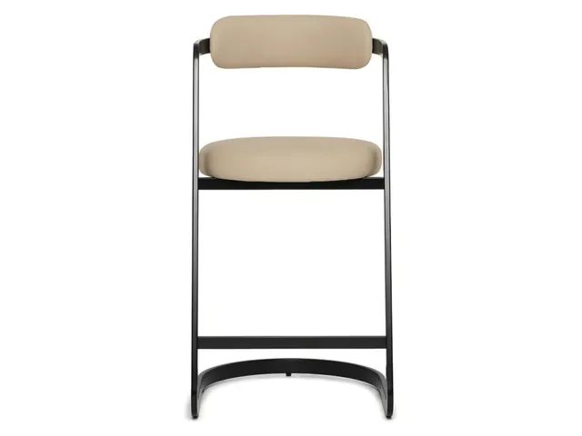 Baldwin Counter Stool - Matte Black - Alternative View