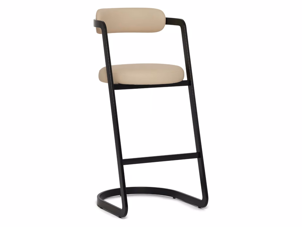Baldwin Bar Stool - Matte Black - main image