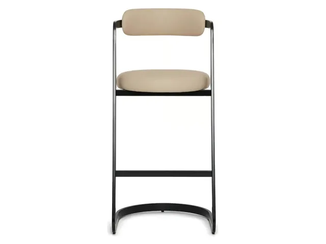 Baldwin Bar Stool - Matte Black