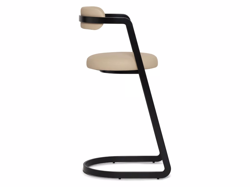 Baldwin Bar Stool - Matte Black - image 2