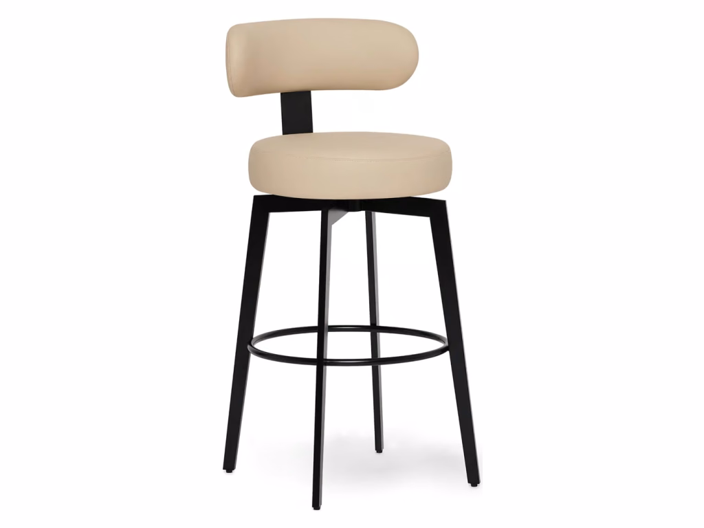 Clermont Bar Stool - Matte Black - main image