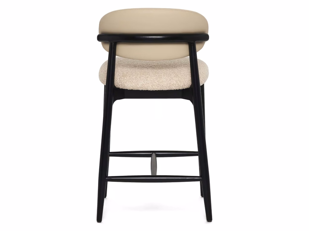 Liam Counter Stool - Matte Black - image 4