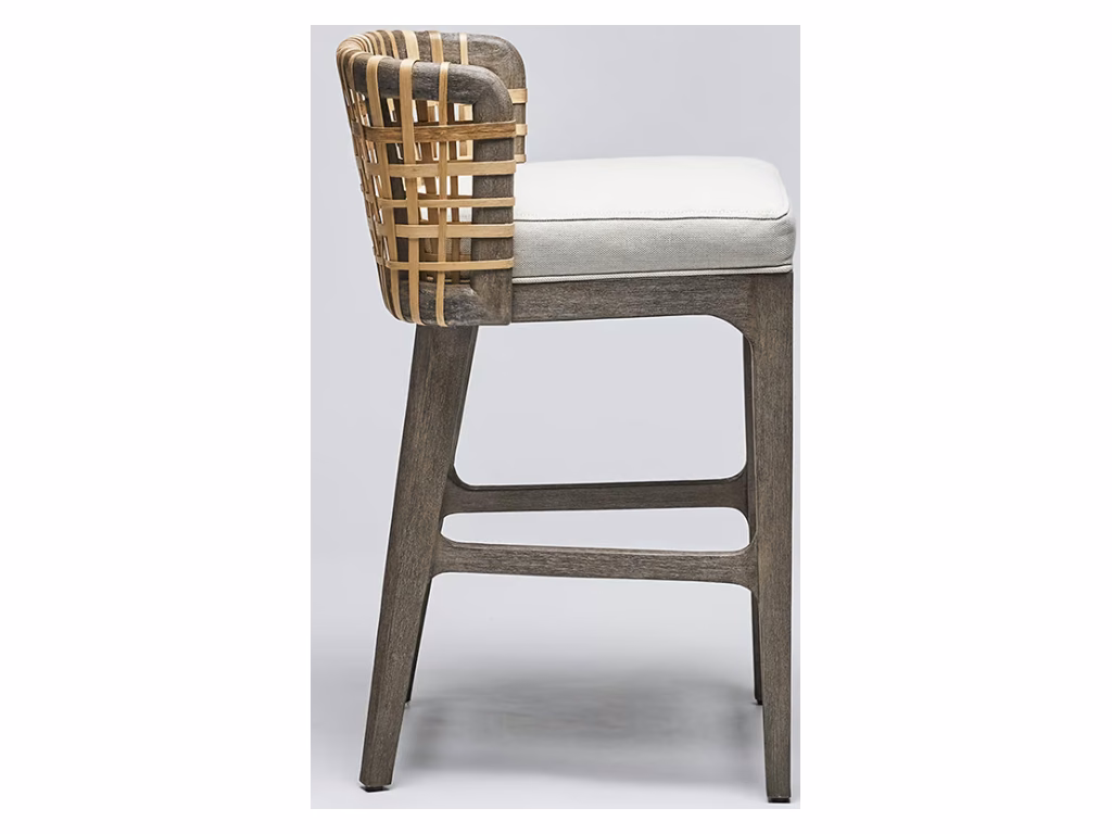 Palms Counter Stool - Grey Ceruse - image 4
