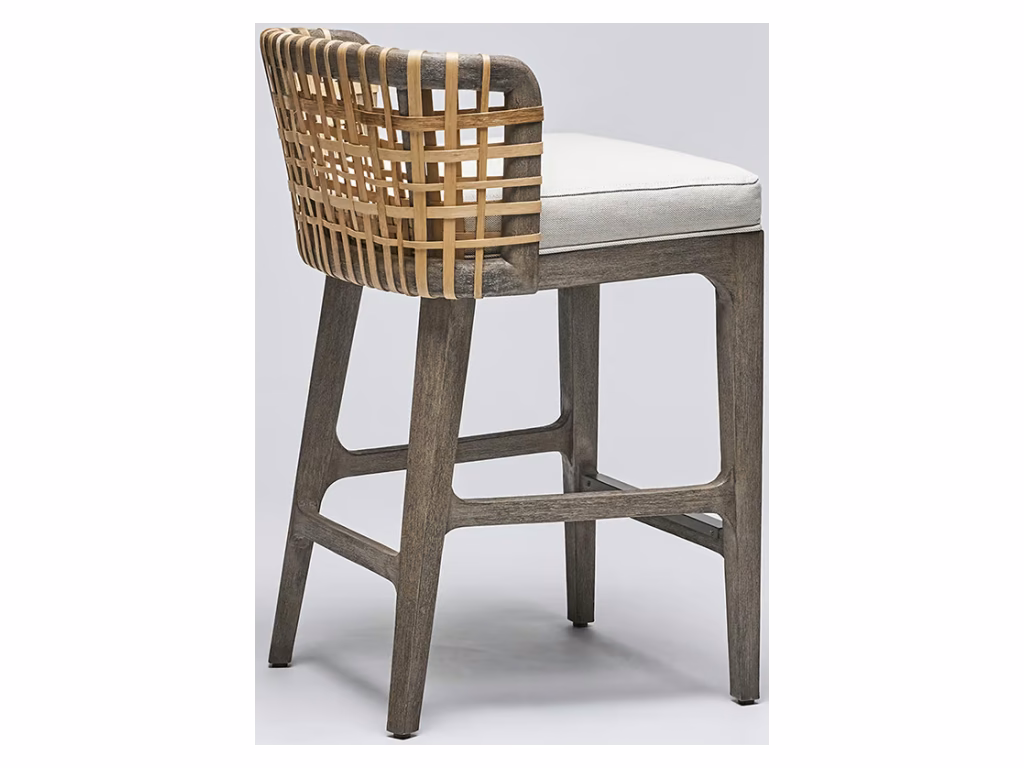 Palms Counter Stool - Grey Ceruse - image 3