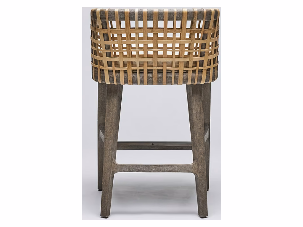 Palms Counter Stool - Grey Ceruse - image 2