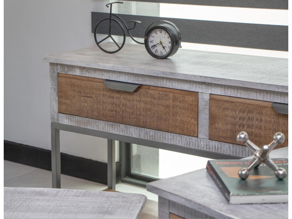 2 Drawer Sofa Table - image 3