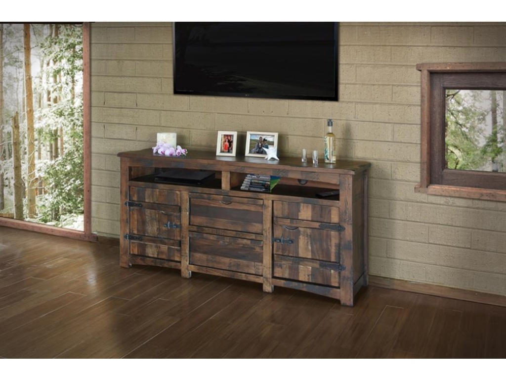 2 Doors 2 Drawer 2 Shelves 70" TV Stand - image 1