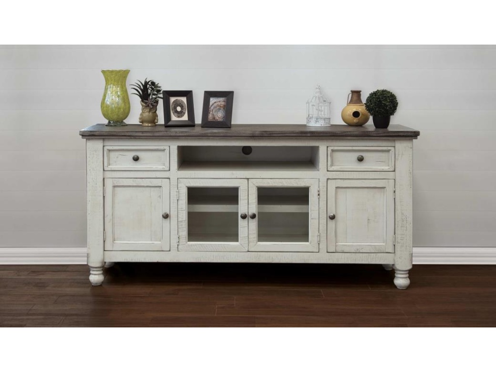 2 Drawer 4 Doors 70" TV Stand - image 7
