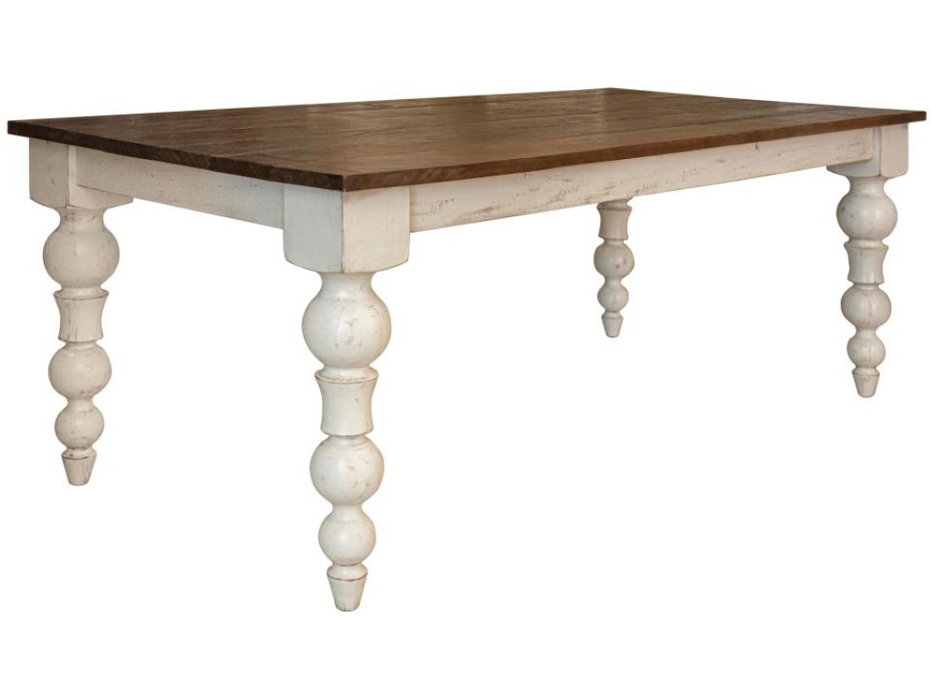 Turned Legs Dining Table - main image