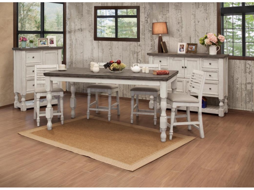 Turned Legs 24" Barstool - image 2