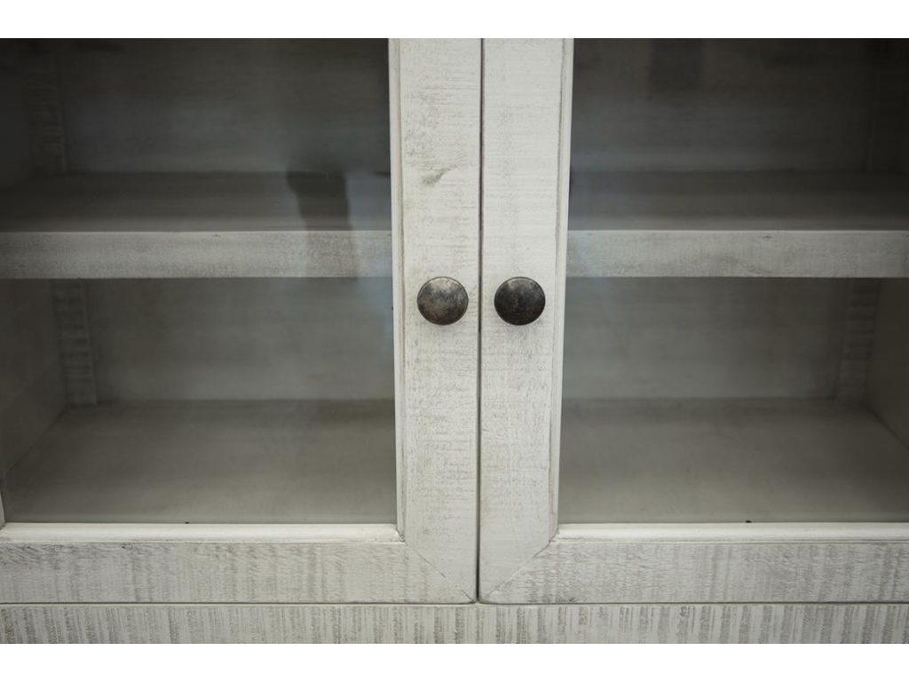 3 Drawer 2 Glass Door 60" TV Stand - image 5