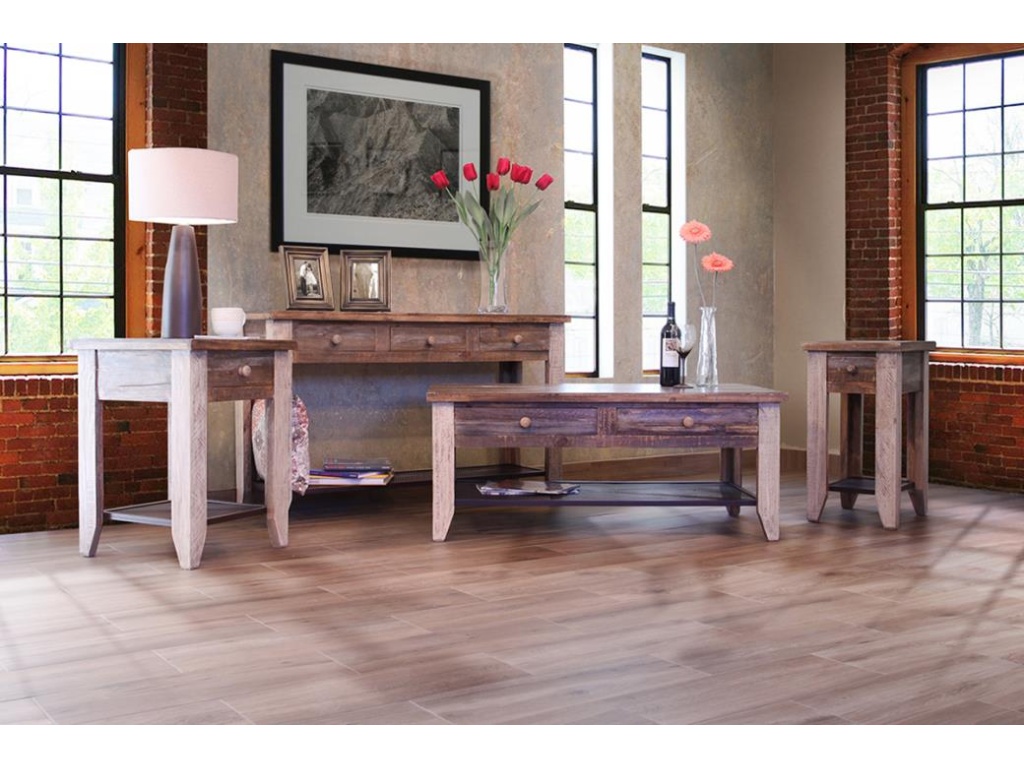 3 Drawer Sofa Table - image 1