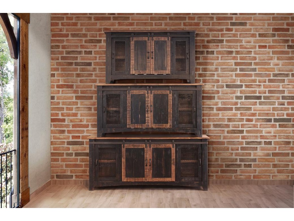 2 Sliding Doors, 2 Mesh Doors 60" TV Stand - image 2