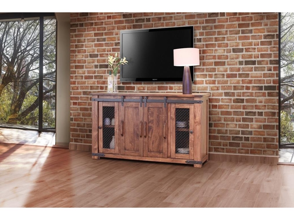 4 Doors 60" TV Stand - image 1