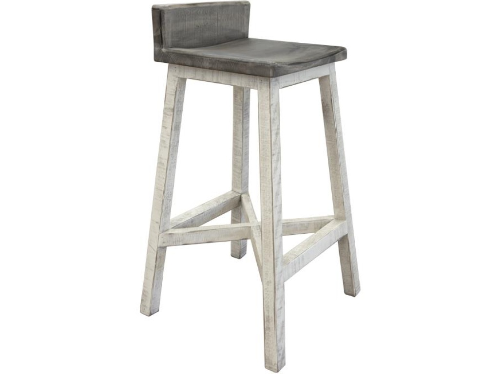 30" Wooden Stool - main image