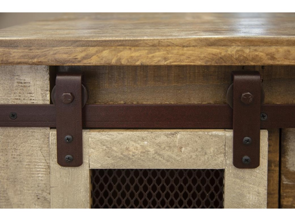 8 Drawer 4 Doors Cocktail Table - image 3
