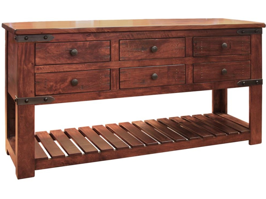 6 Drawer Sofa Table - main image
